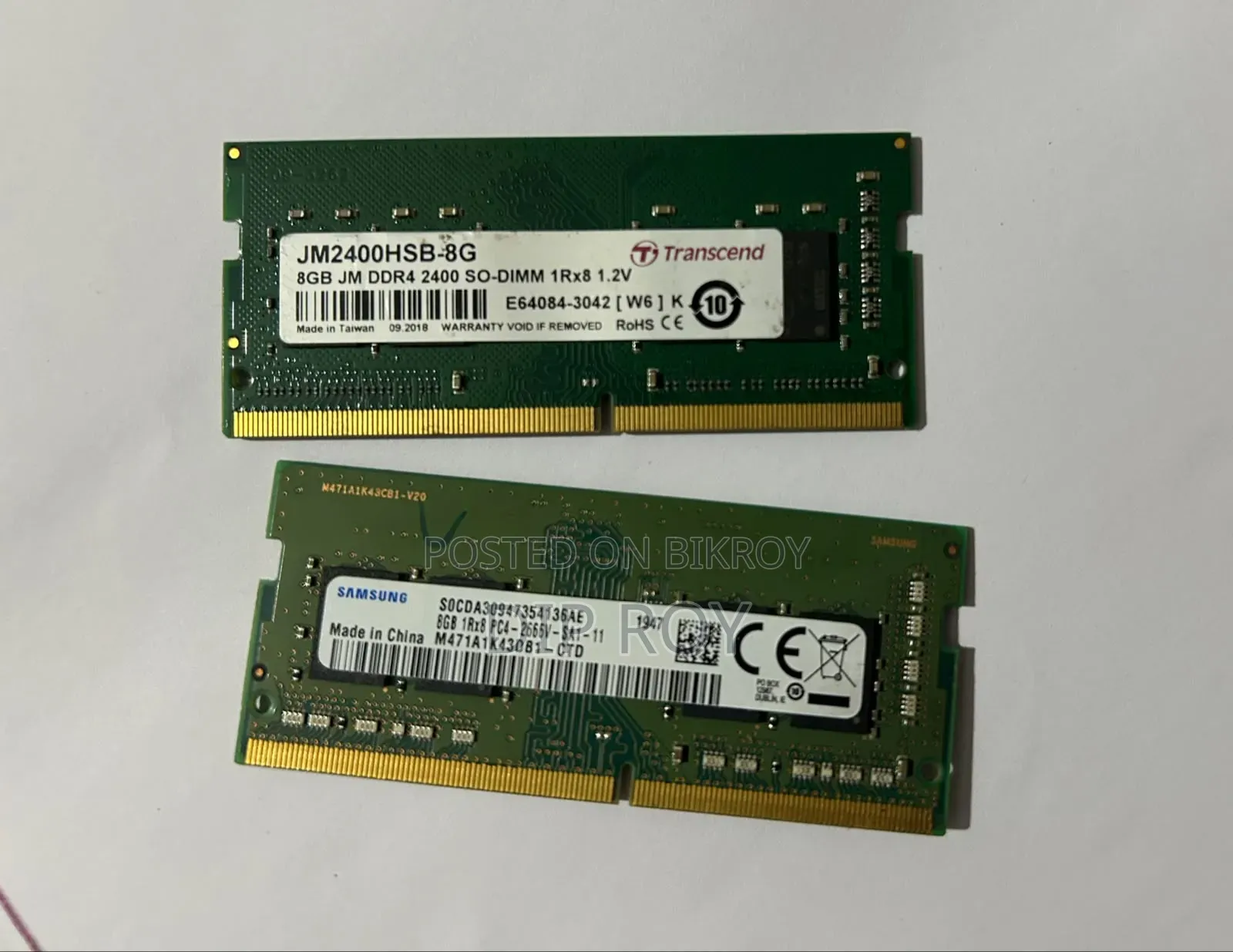 Laptop 8GB RAM DDR4