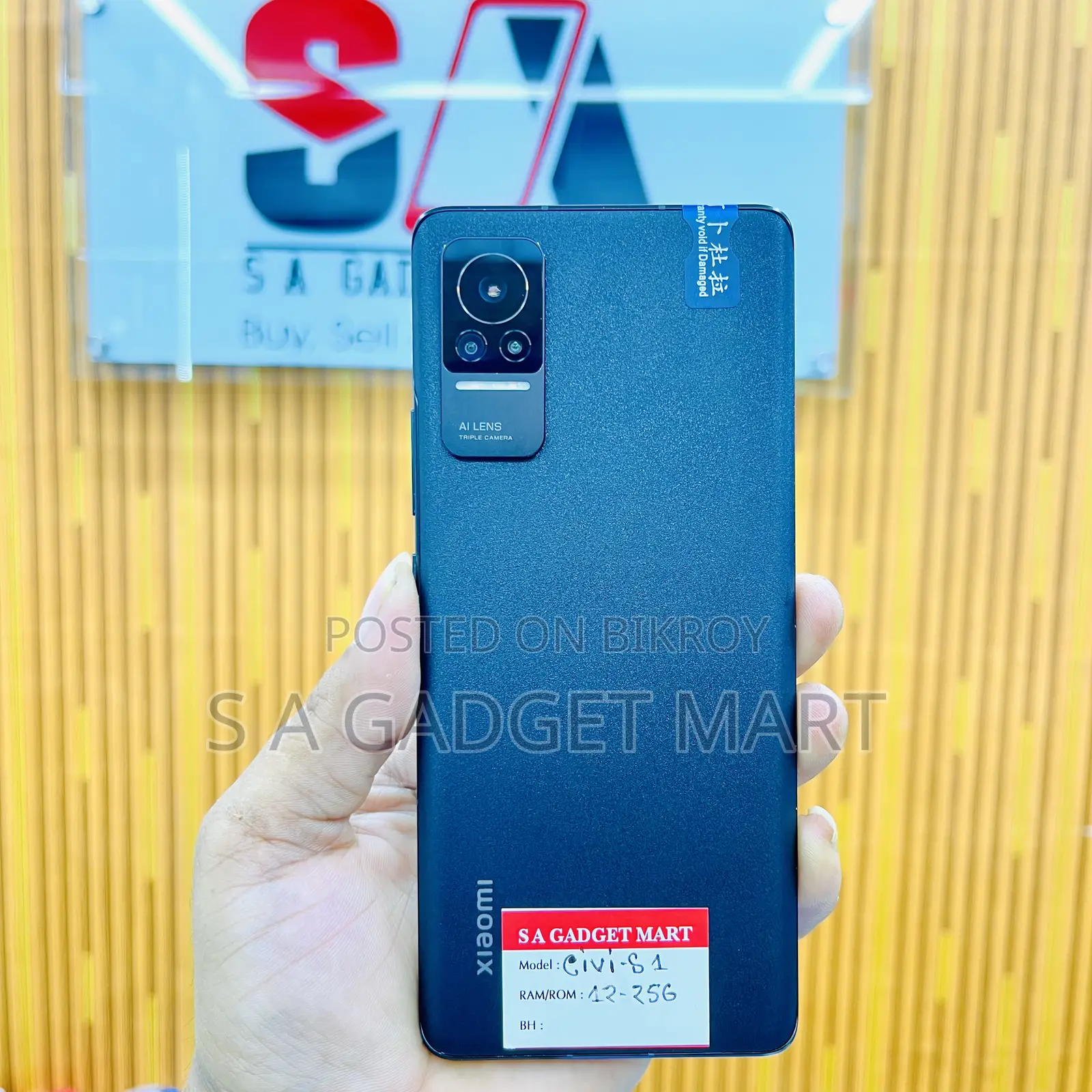 Xiaomi Civi 1S 256 GB Black