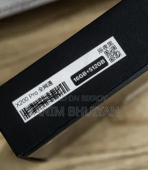 New Vivo X200 Pro 512 GB Black