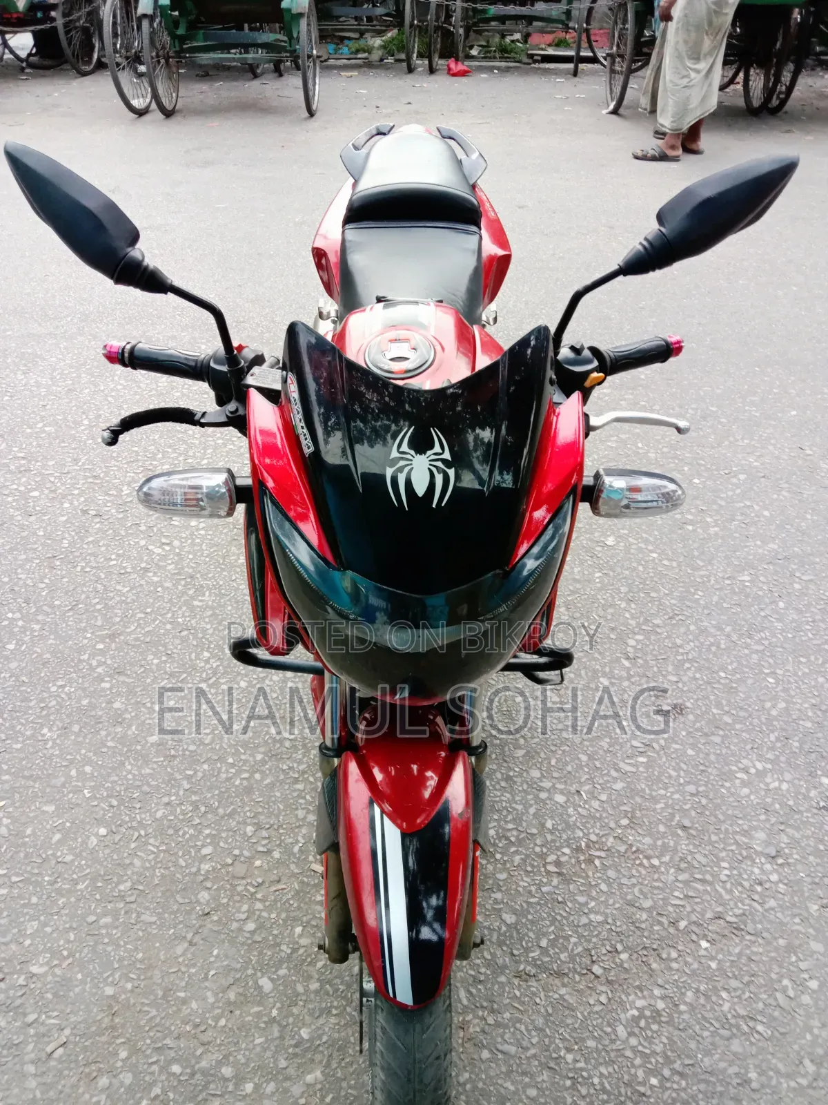TVS Apache RTR 160 2V 2018 Red
