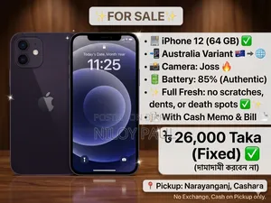 Apple iPhone 12 64 GB Black