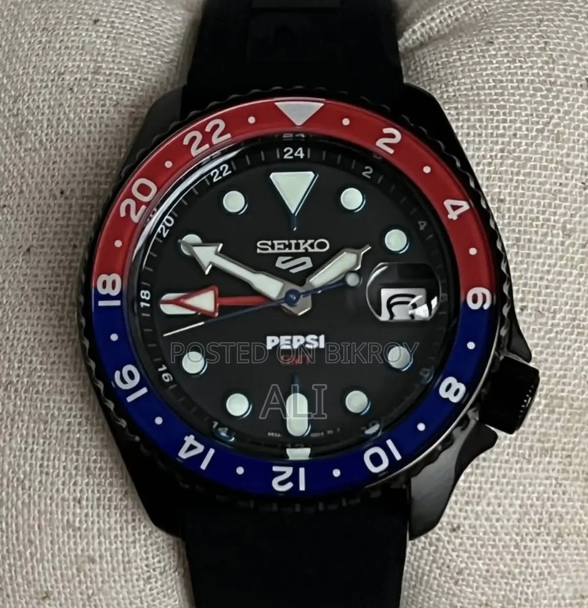 Seiko Men's 5 Sports X Pepsi Limited Edition Automatic Watch
