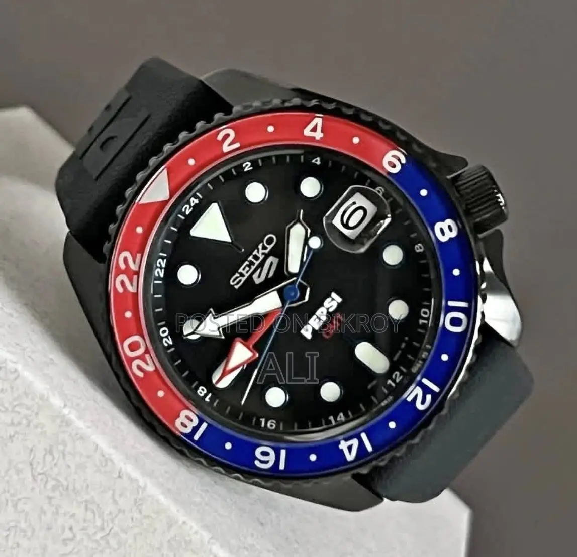Seiko Men's 5 Sports X Pepsi Limited Edition Automatic Watch