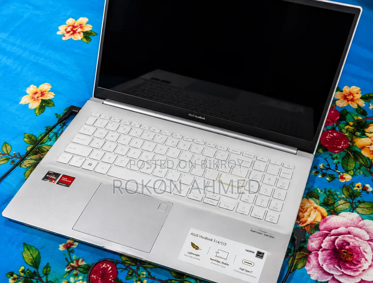 Laptop Asus VivoBook S15 S530UN 8GB AMD Ryzen 7 SSD 512GB
