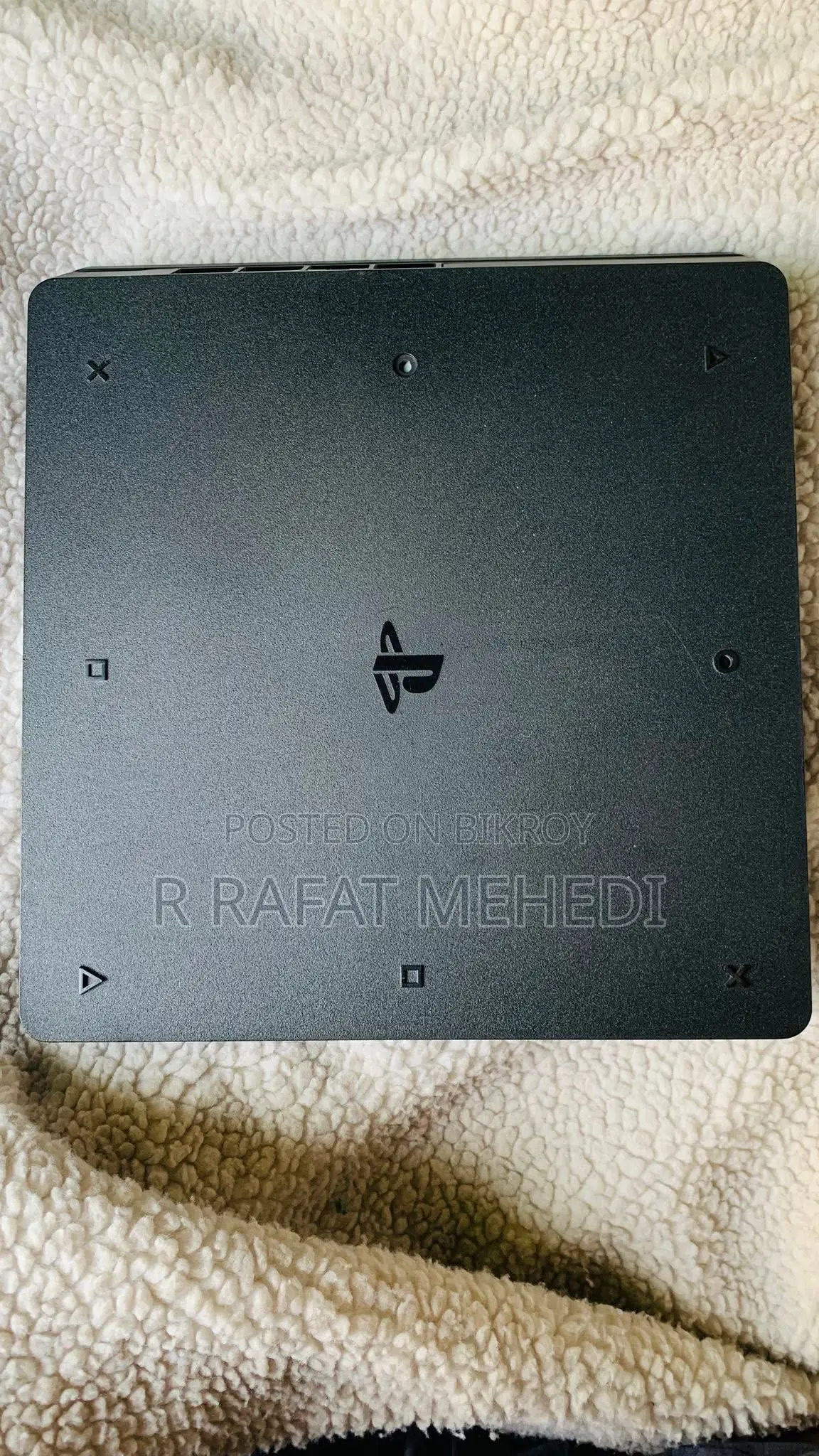 PS4 Slim 1 TB With Controller Cables.