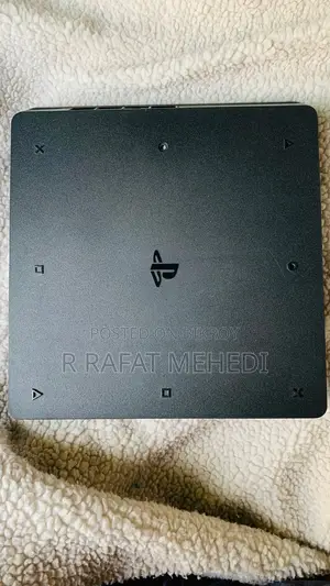 PS4 Slim 1 TB With Controller Cables.