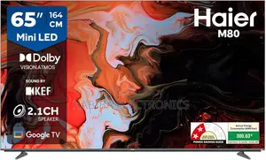 Haier 65" Mini Led Google Tv H65m80fux M80