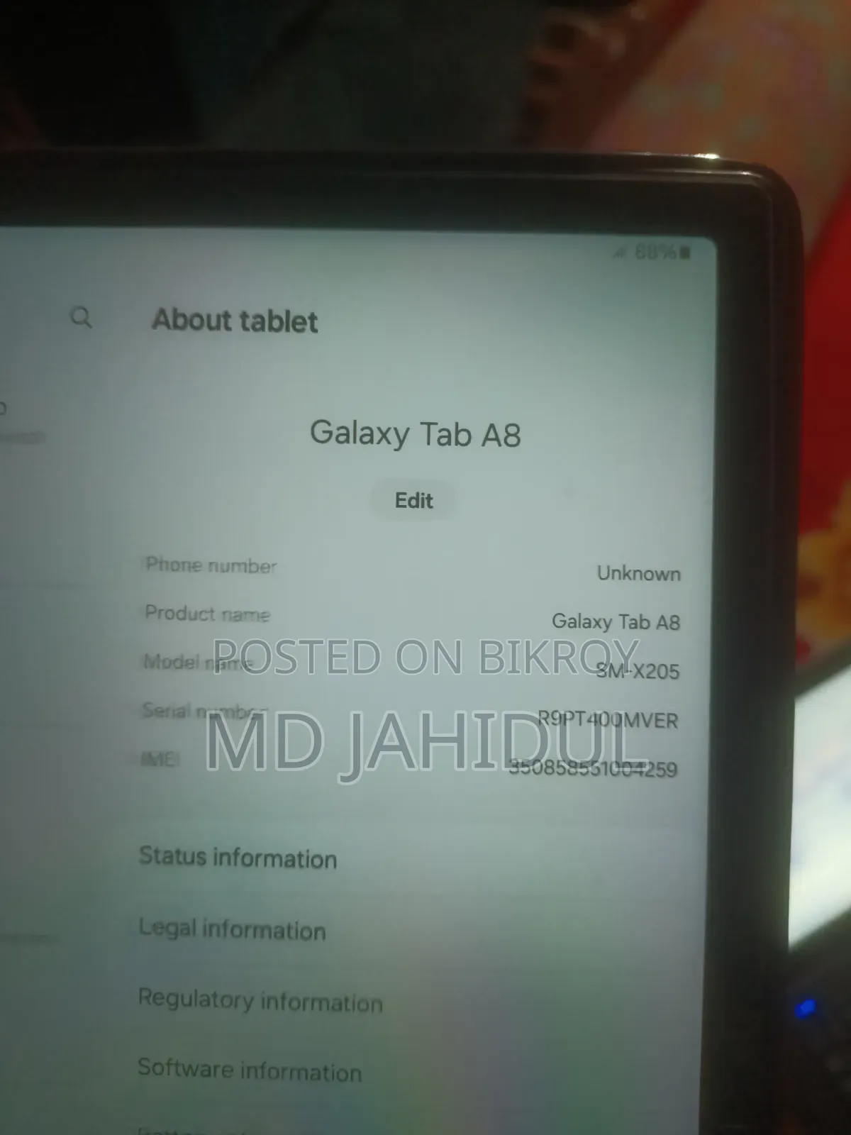 Samsung Galaxy Tab A8 10.5 (2021) 32 GB Gray