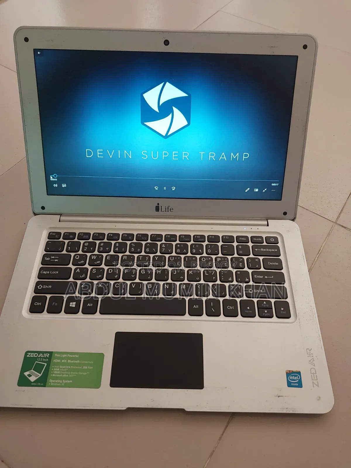 Laptop I-Life ZedAir 2GB Intel SSD 32GB