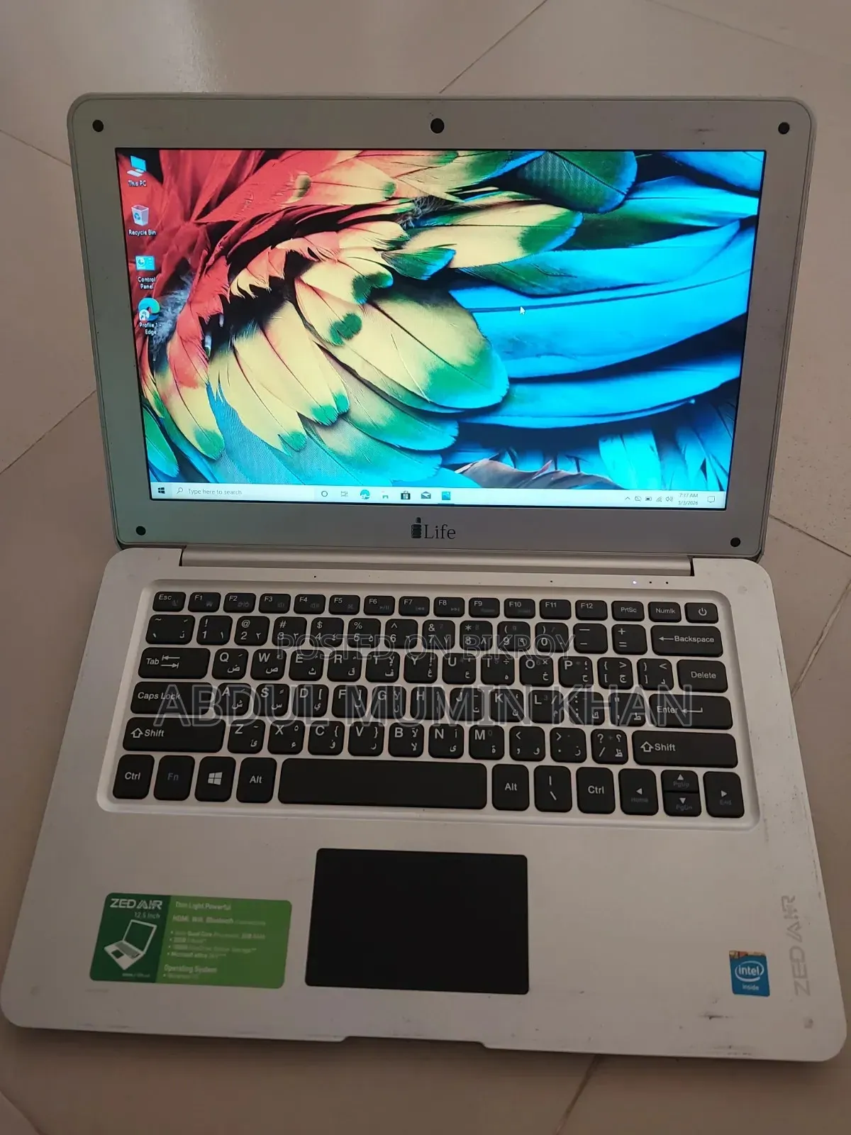 Laptop I-Life ZedAir 2GB Intel SSD 32GB