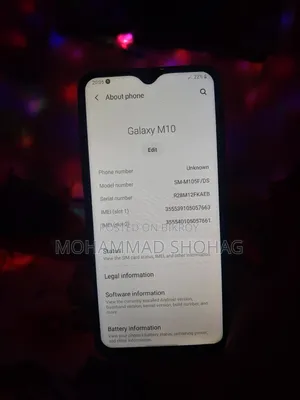 Samsung Galaxy M10 32 GB Blue