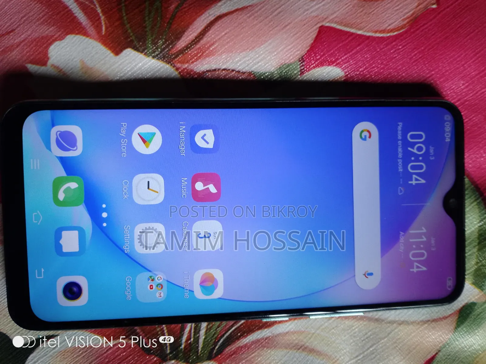 Vivo Y17 256 GB Blue