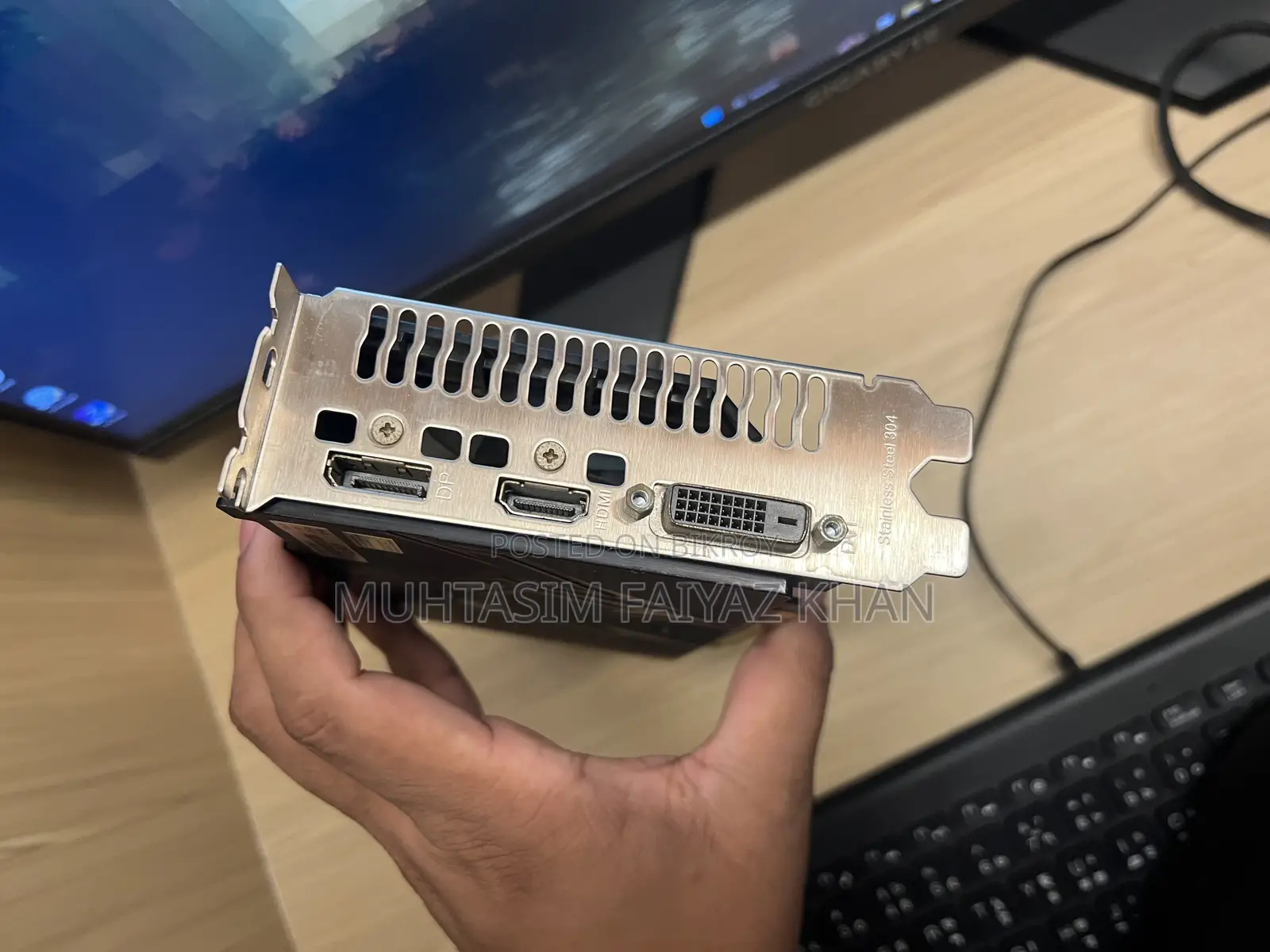 Asus Cerberus GTX 1050ti 4gb Backplate Edition for Sale