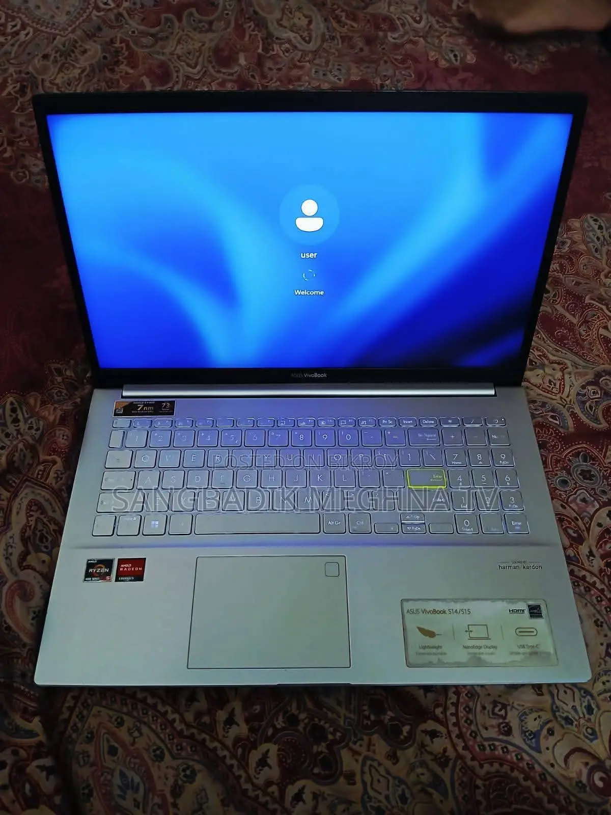 Laptop Asus 4GB Intel SSD 500GB
