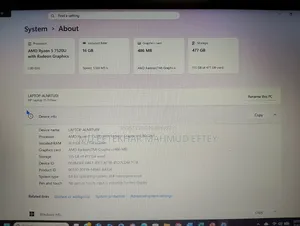 New Laptop HP 16GB AMD Ryzen 5 HDD+SSD 512GB