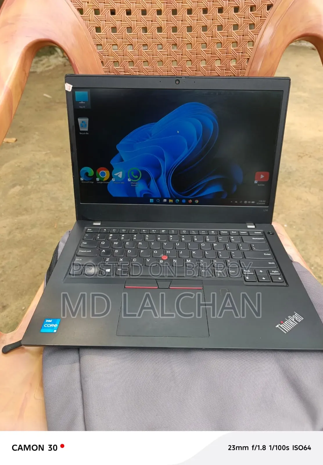 Laptop Lenovo ThinkPad T490s 16GB Intel Core i5 SSD 256GB