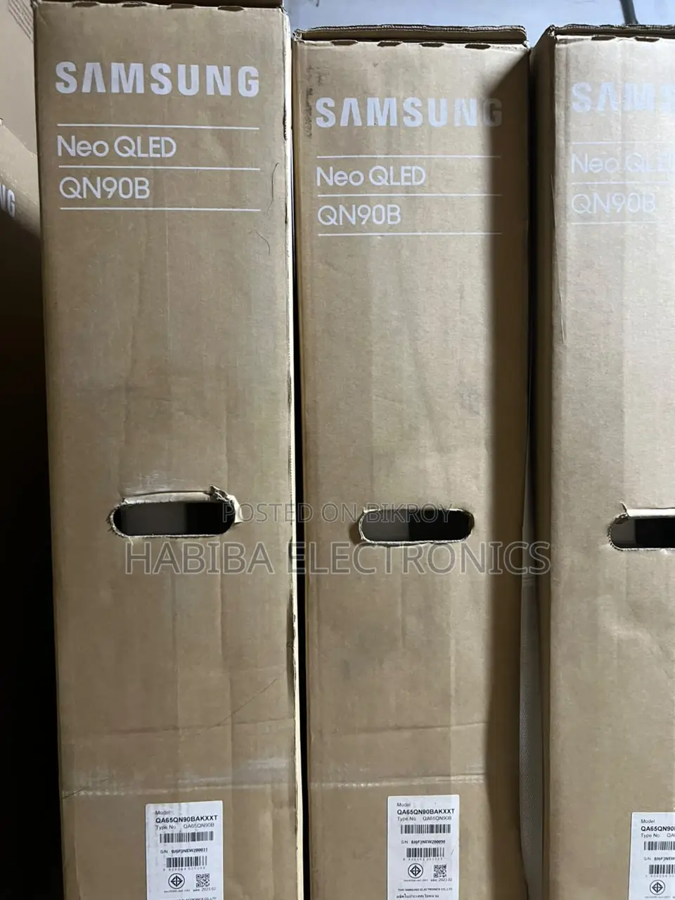 Samsung 65" Qn90b Uhd Smart Slim Neo Qled Tv