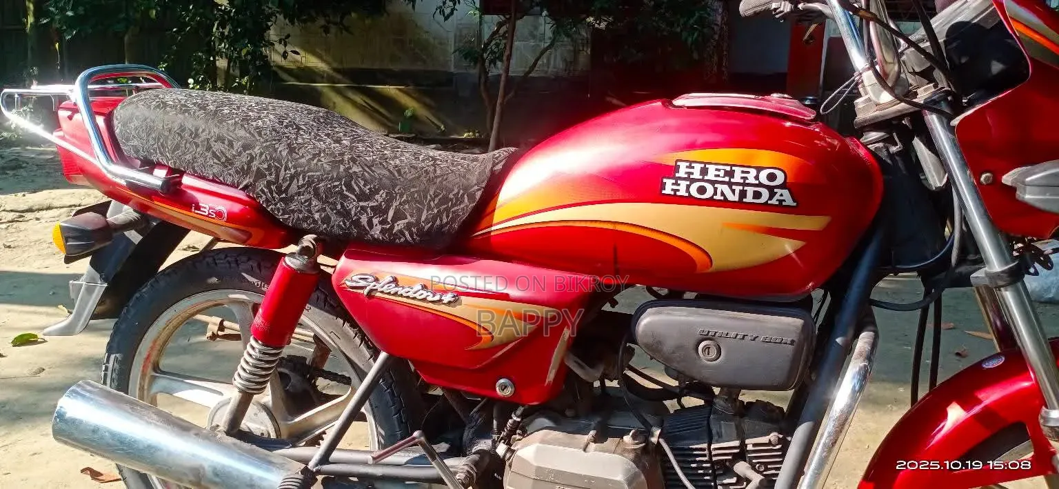 Hero Splendor Plus 2014 Red