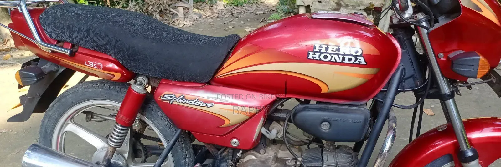 Hero Splendor Plus 2014 Red