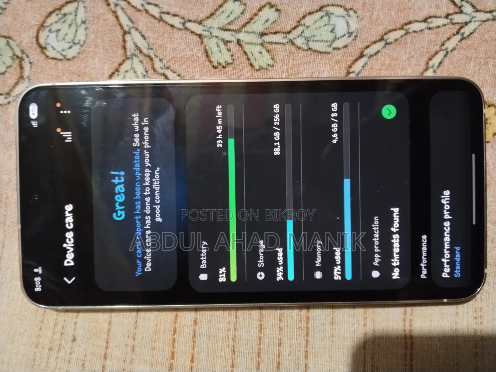 Samsung Galaxy S23 256 GB White