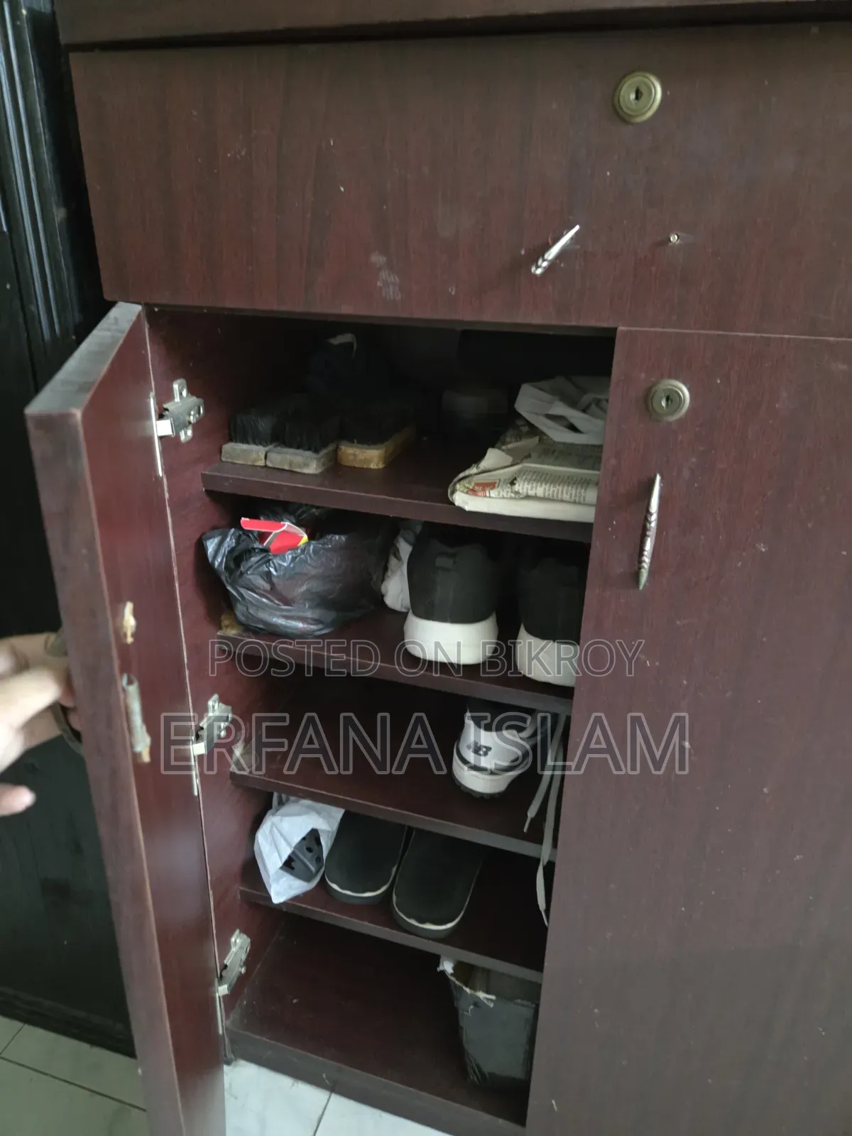 Shoe Cabinet and Storage