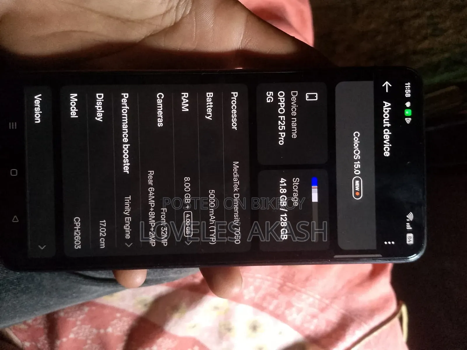 Oppo 8 GB Black