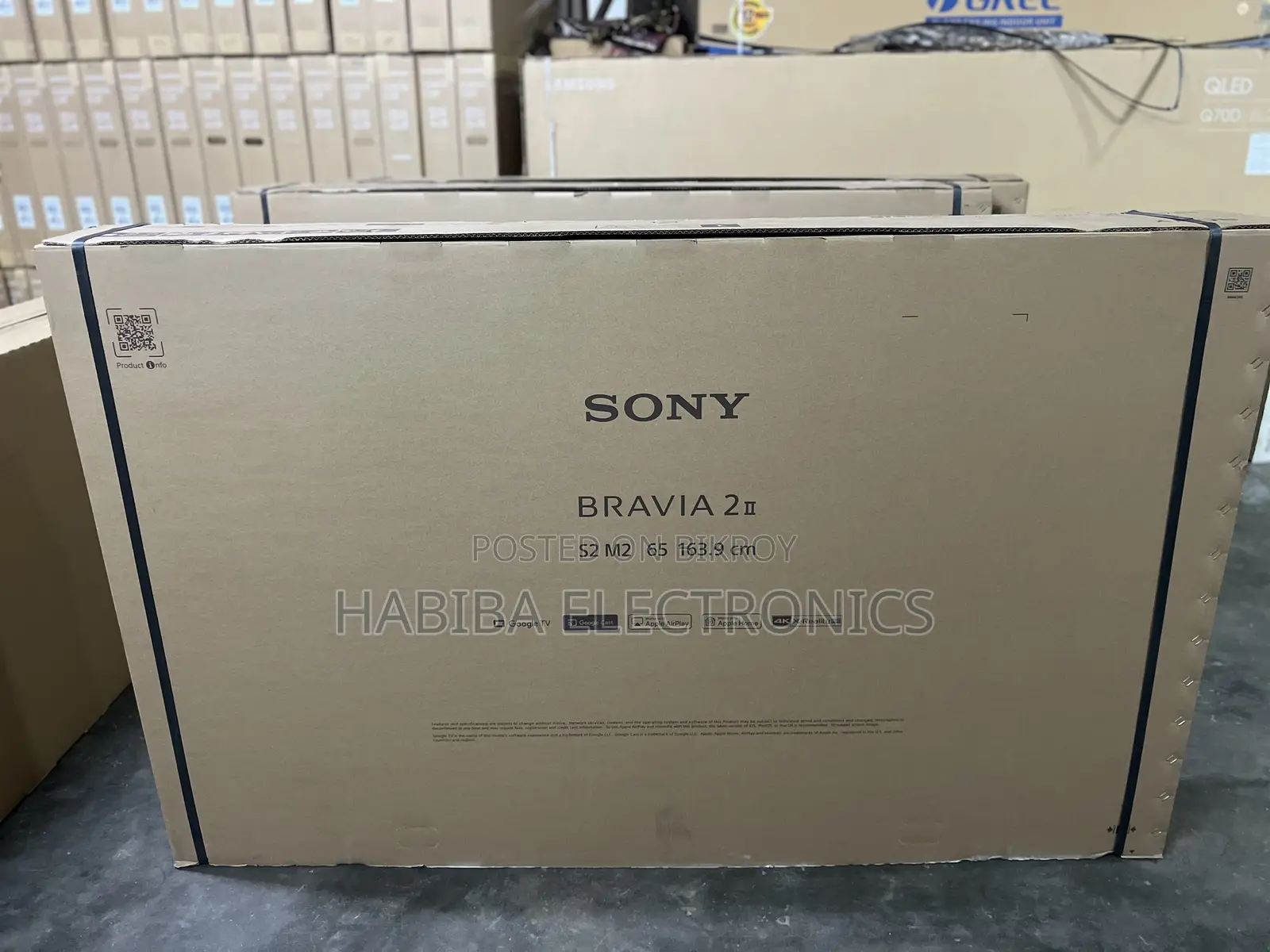 Sony Bravia 2 M2 65" Google Android HDR LED TV 65S20M2