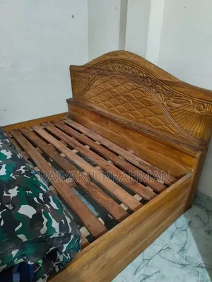 সেগুন কাঠের খাট