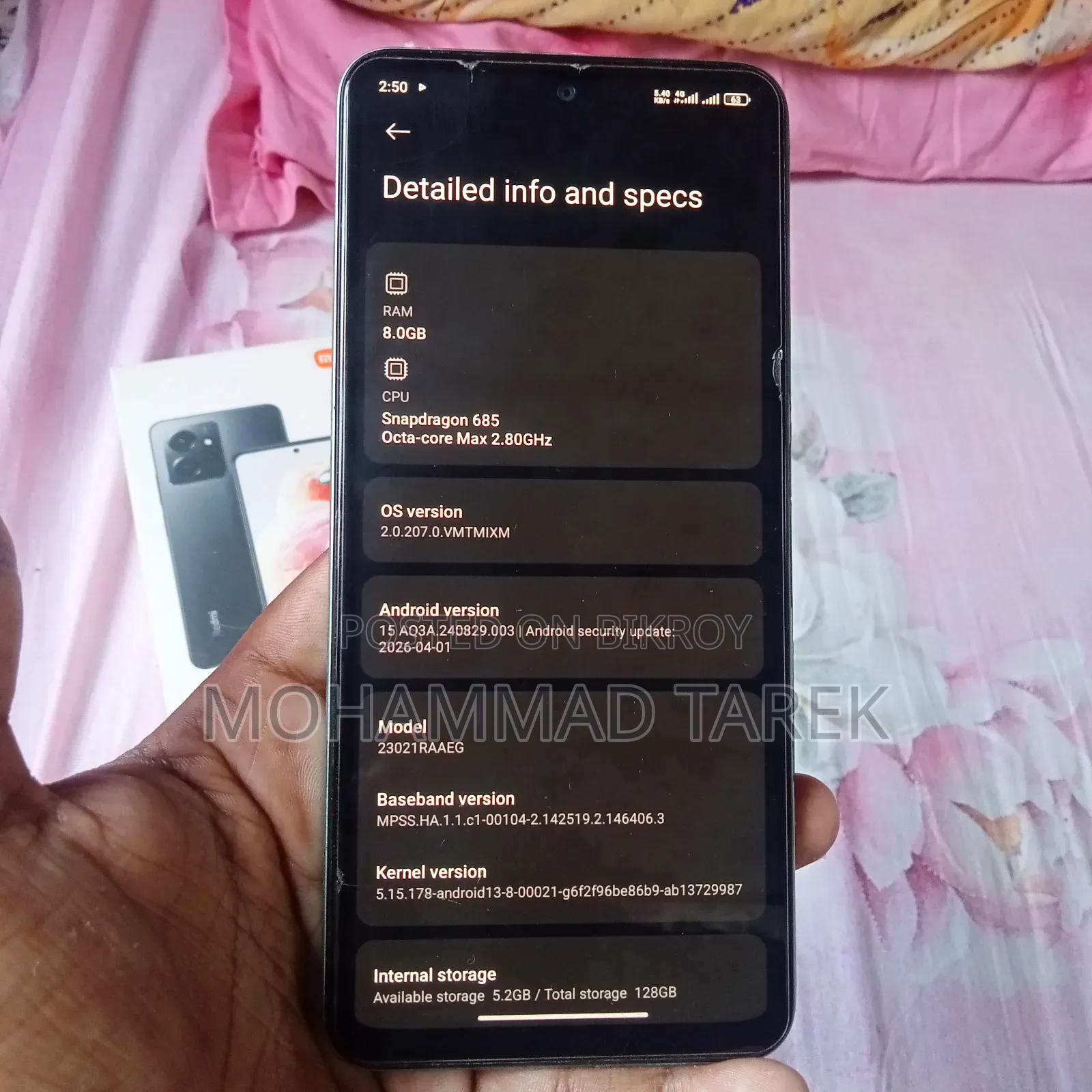 Xiaomi Redmi Note 12 128 GB Green