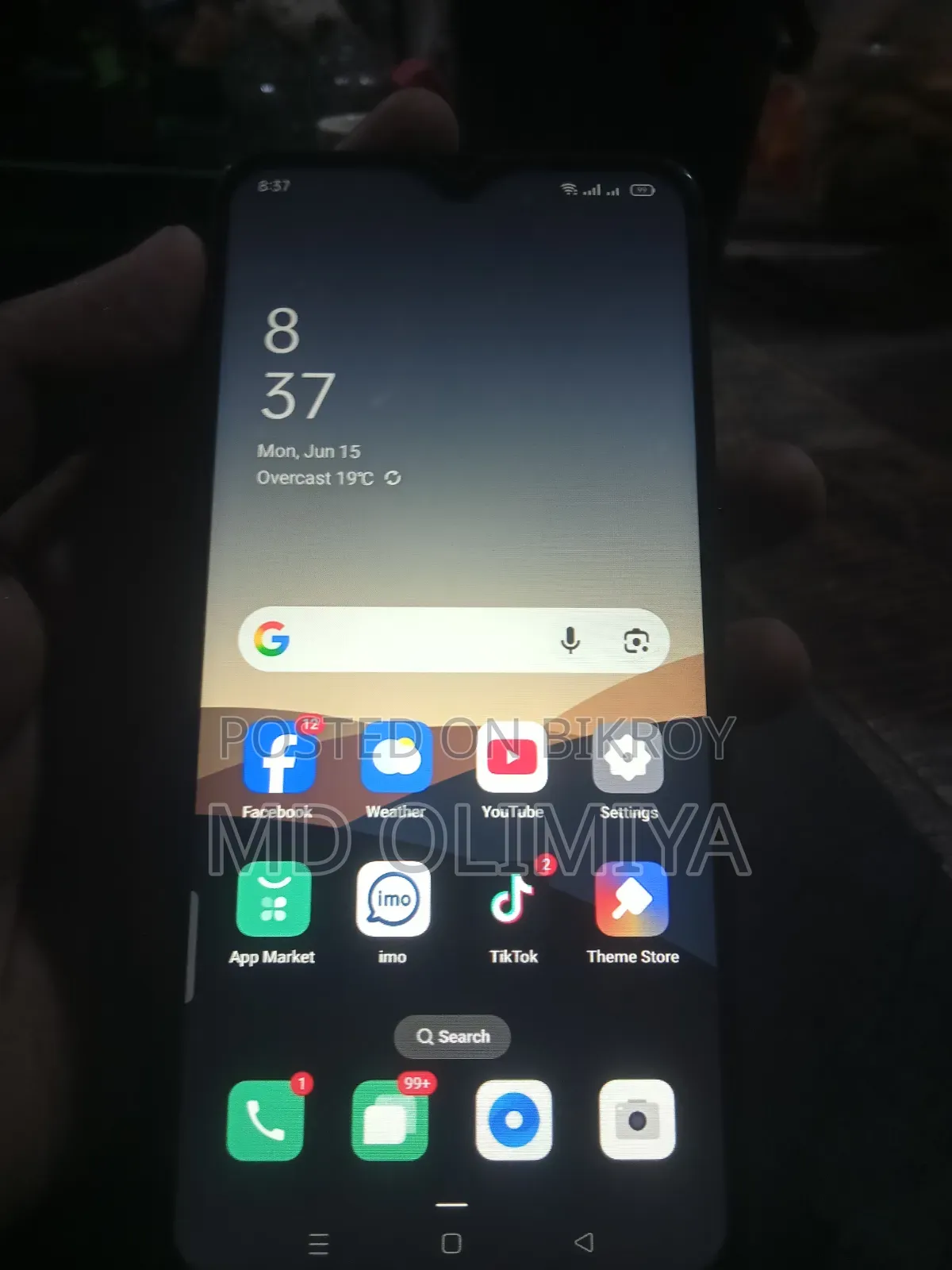 Oppo A15 64 GB Blue
