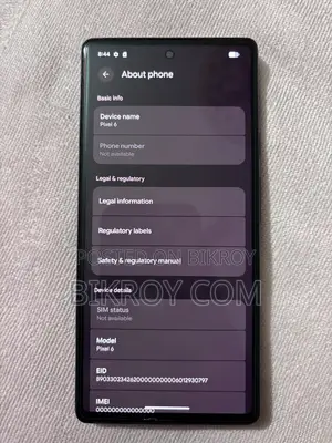 Google Pixel 6 128 GB Black