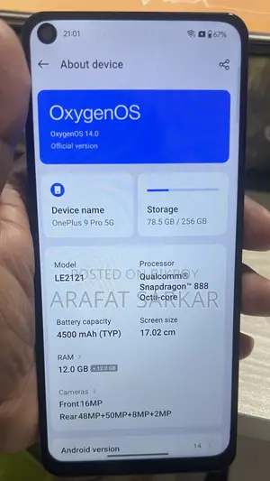OnePlus 9 Pro 256 GB Blue