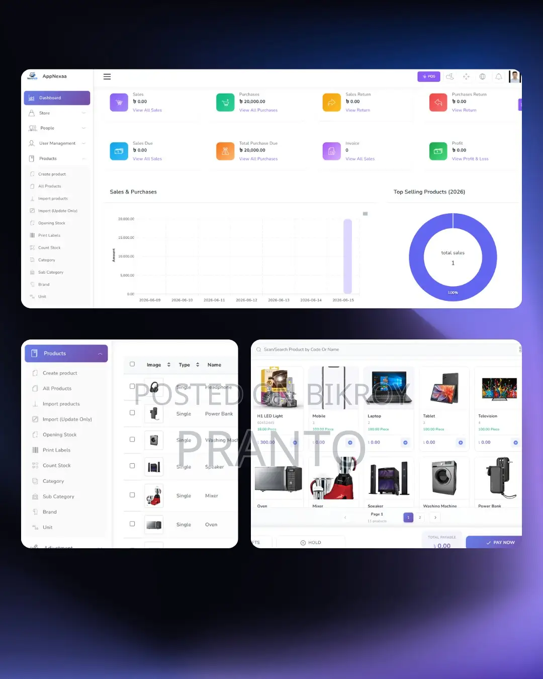 Nextpos – Advanced POS Software for All Business With Accounts HRM