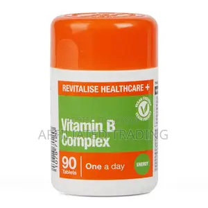 Revitalise Healthcare+ Vitamin B Complex Tablets 90 - Made in Uk