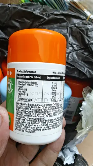 Revitalise Healthcare+ Vitamin B Complex Tablets 90 - Made in Uk