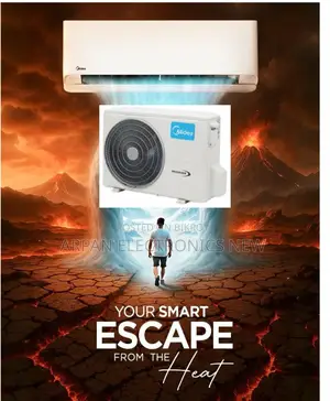 Brand New 5 Year Warranty Midea 1.5 Ton Split Type Non Inverter AC