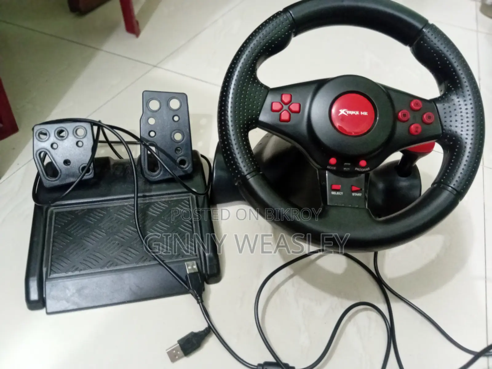 Xtrike Me GP-903 Racing Wheel Gaming Steering