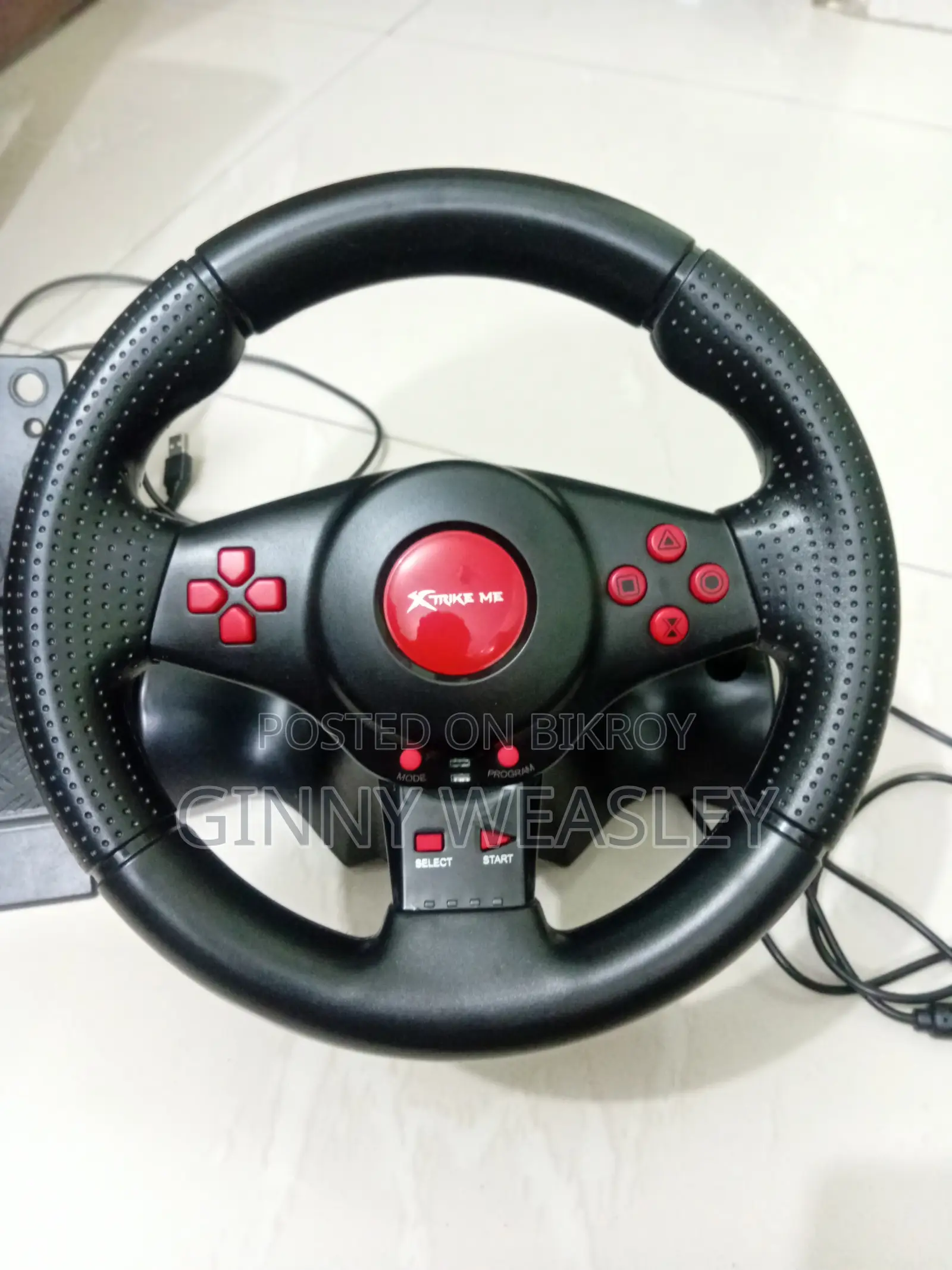 Xtrike Me GP-903 Racing Wheel Gaming Steering