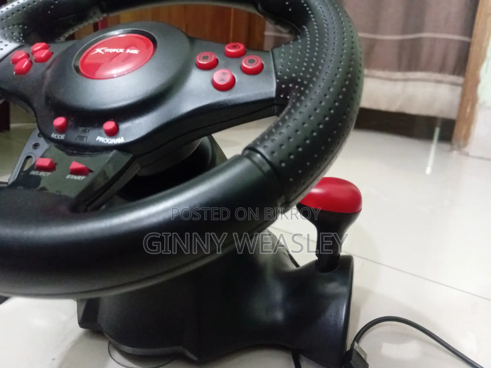Xtrike Me GP-903 Racing Wheel Gaming Steering