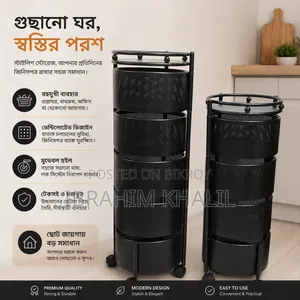 Multi-layer Metal Storage Rack - Big solution for small spaces!