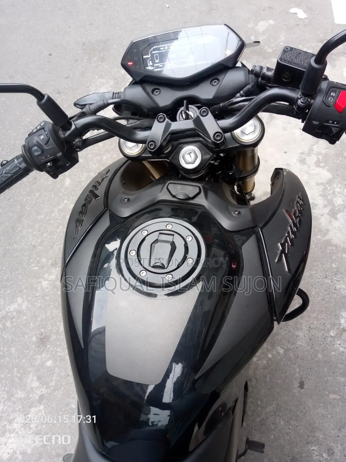 New Bajaj Pulsar N160 2026 Black