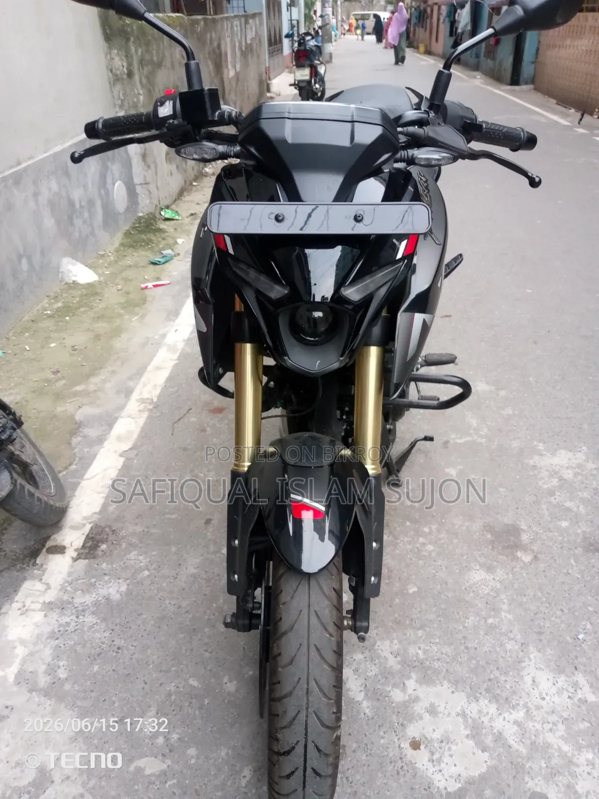 New Bajaj Pulsar N160 2026 Black