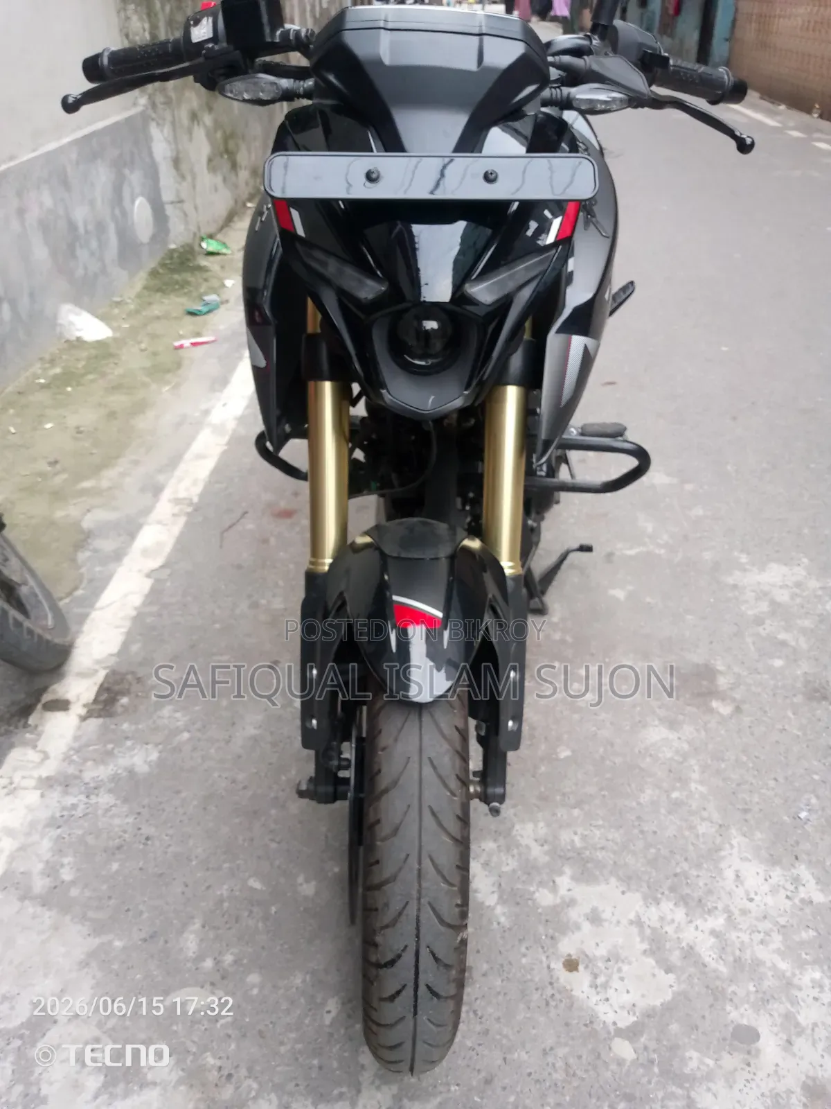 New Bajaj Pulsar N160 2026 Black