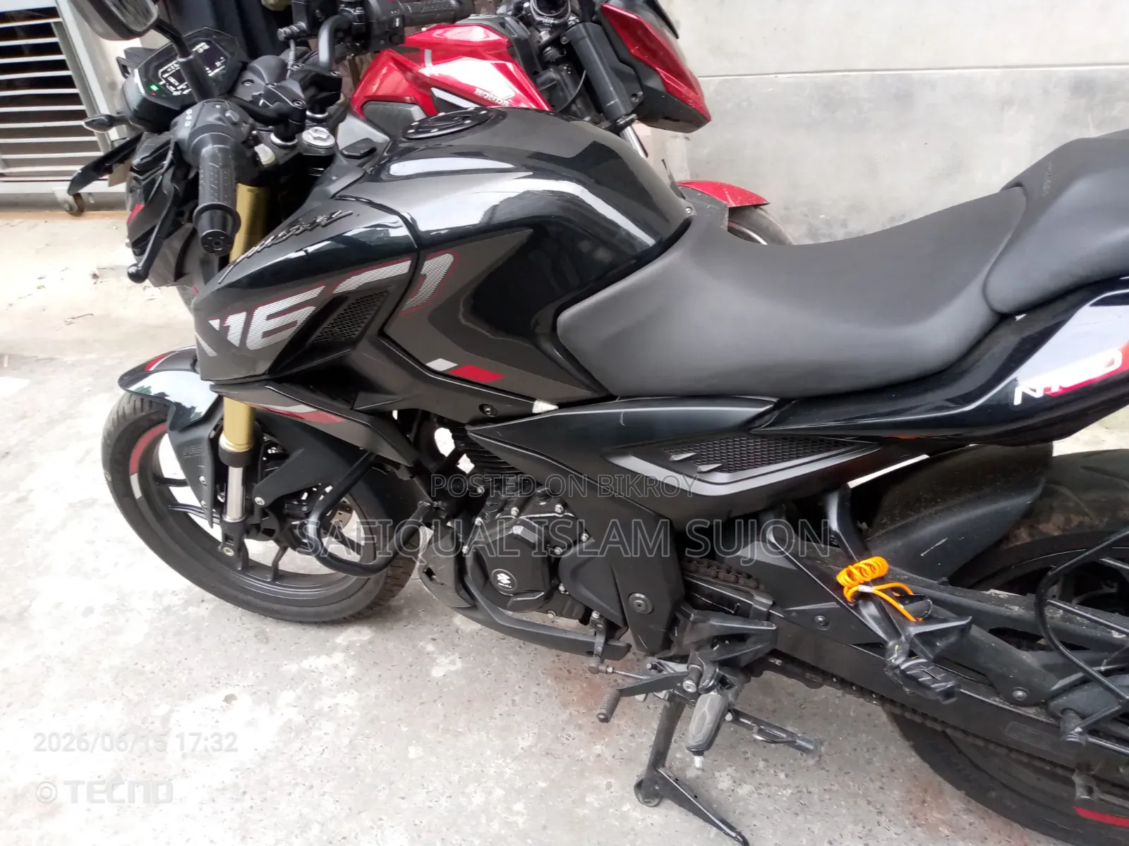 New Bajaj Pulsar N160 2026 Black