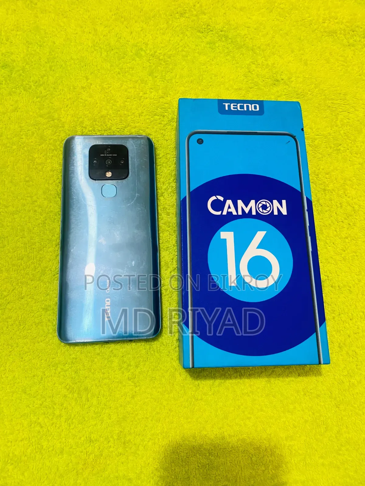 Tecno Camon 16 128 GB Blue