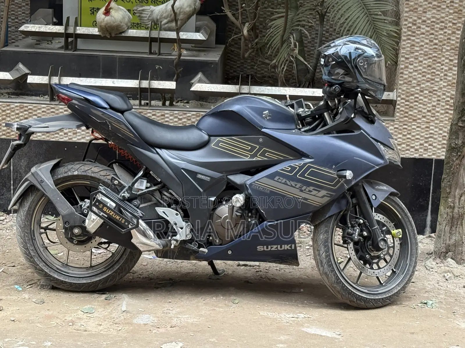 Suzuki Gixxer SF 2025 Blue