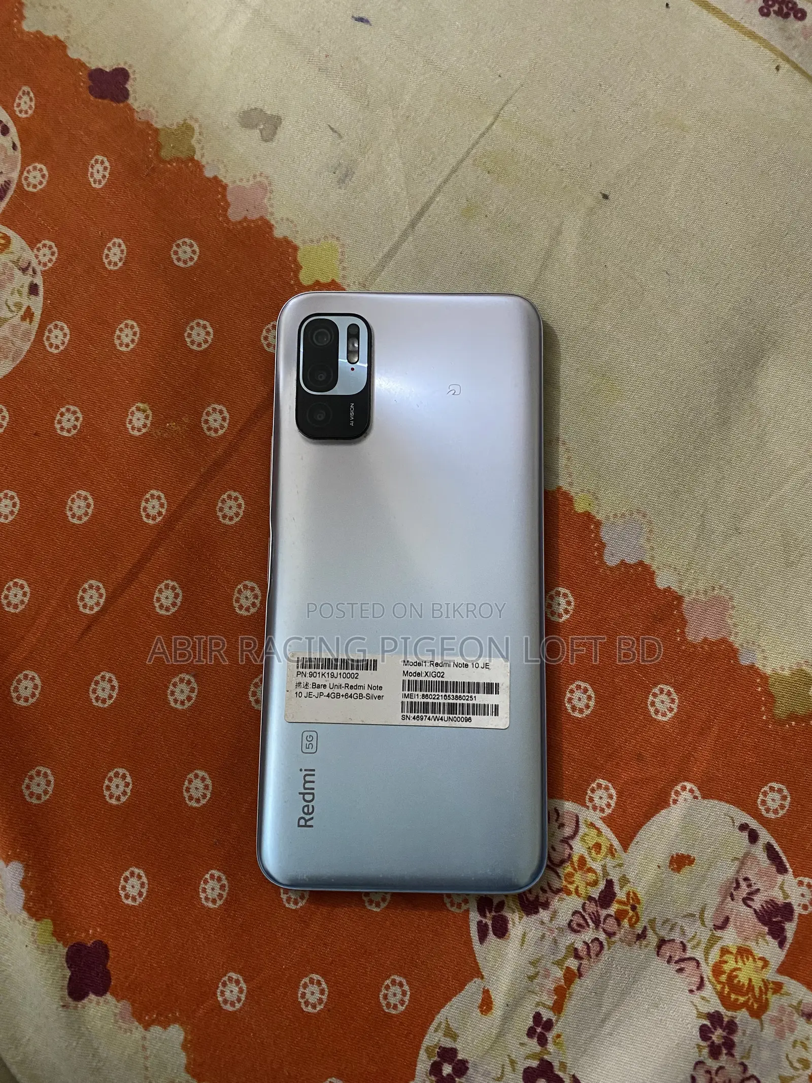 Xiaomi Redmi Note 10 64 GB Red