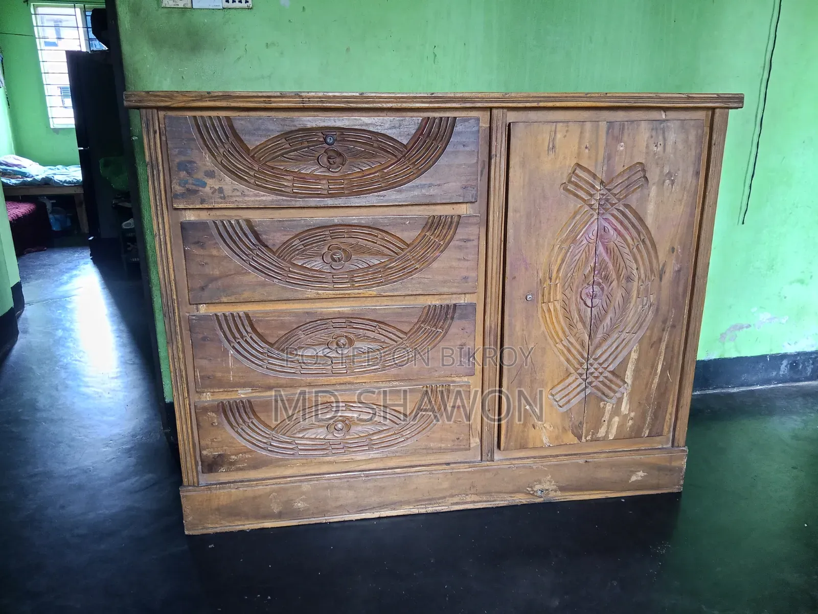 Wooden Wardrobe