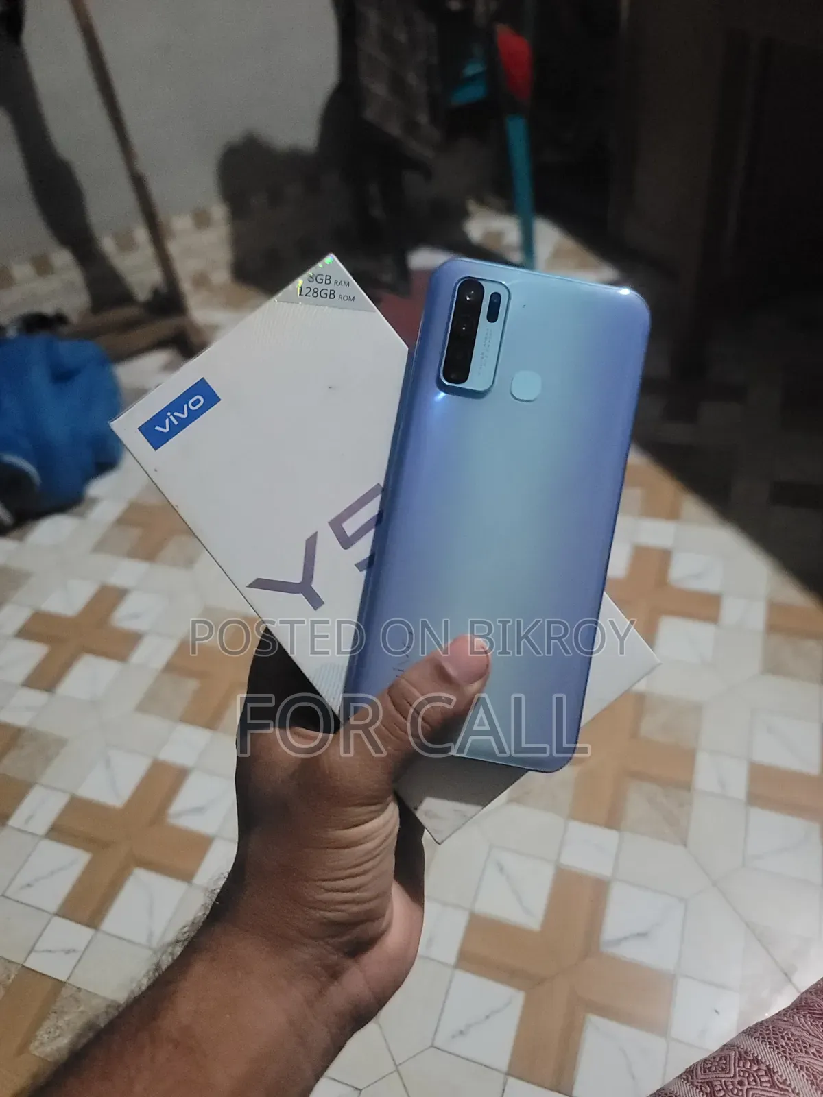 নতুন Vivo Y50 ১২৮ জিবি পিঙ্ক