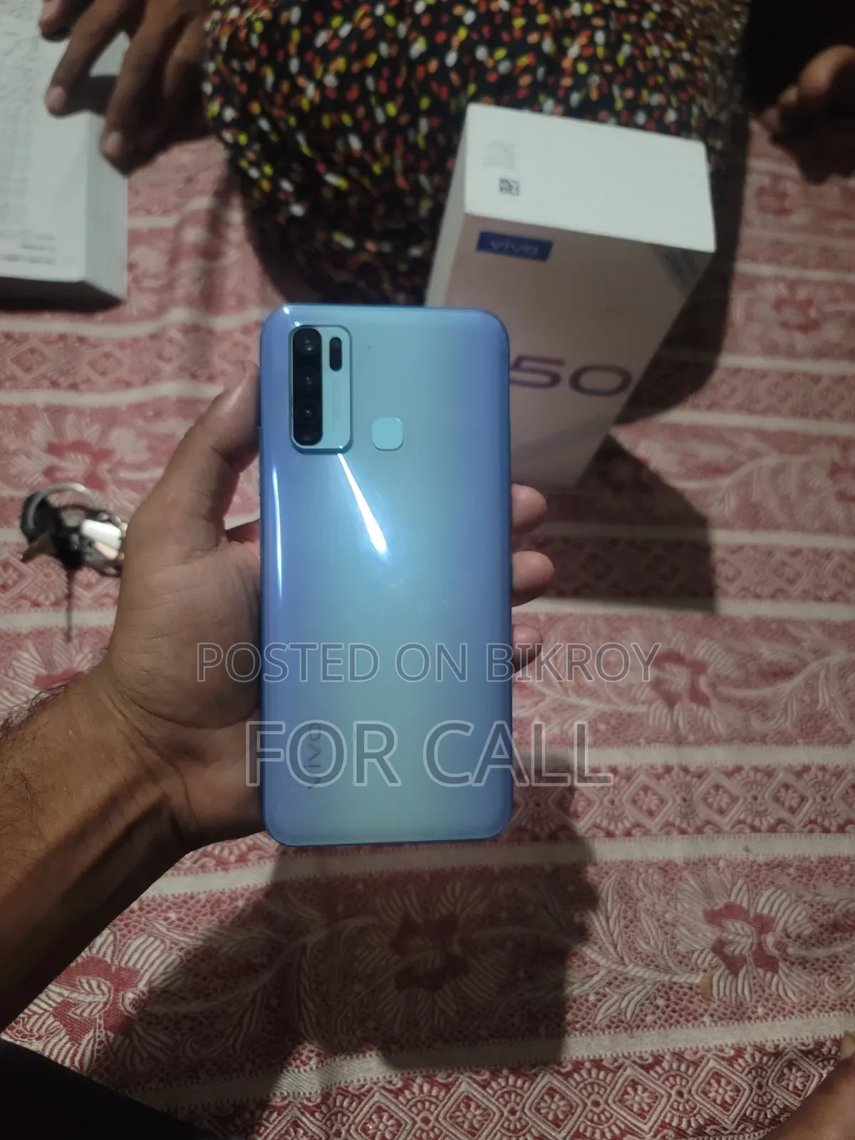 নতুন Vivo Y50 ১২৮ জিবি পিঙ্ক
